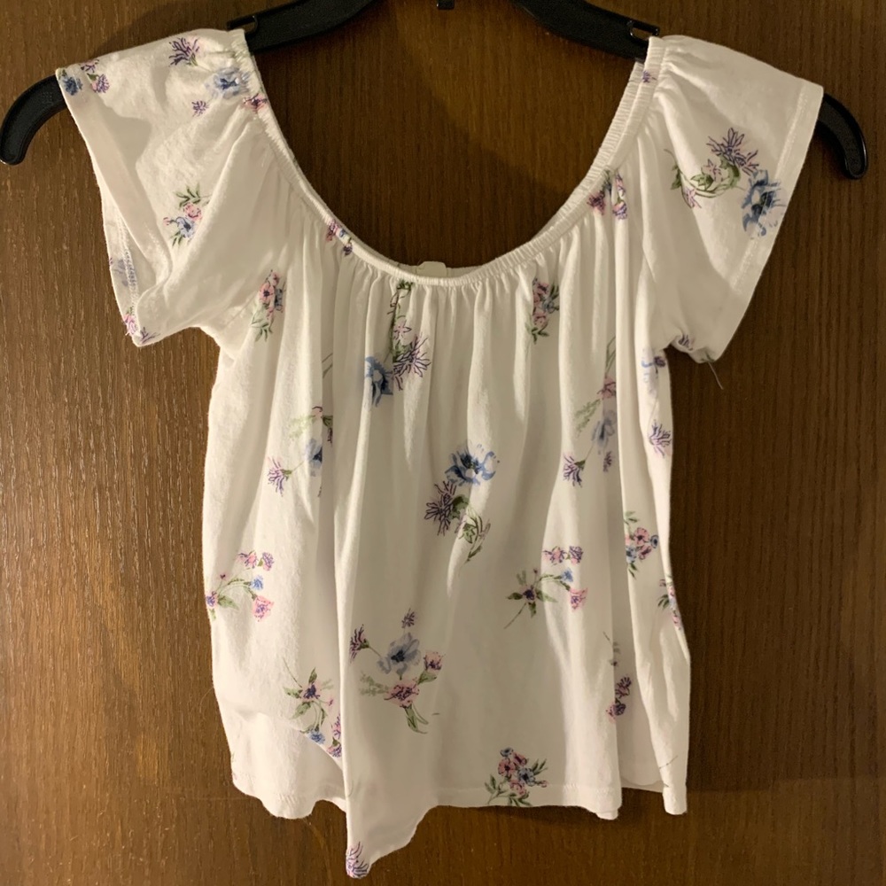 Garage Off The Shoulder Blouse Top